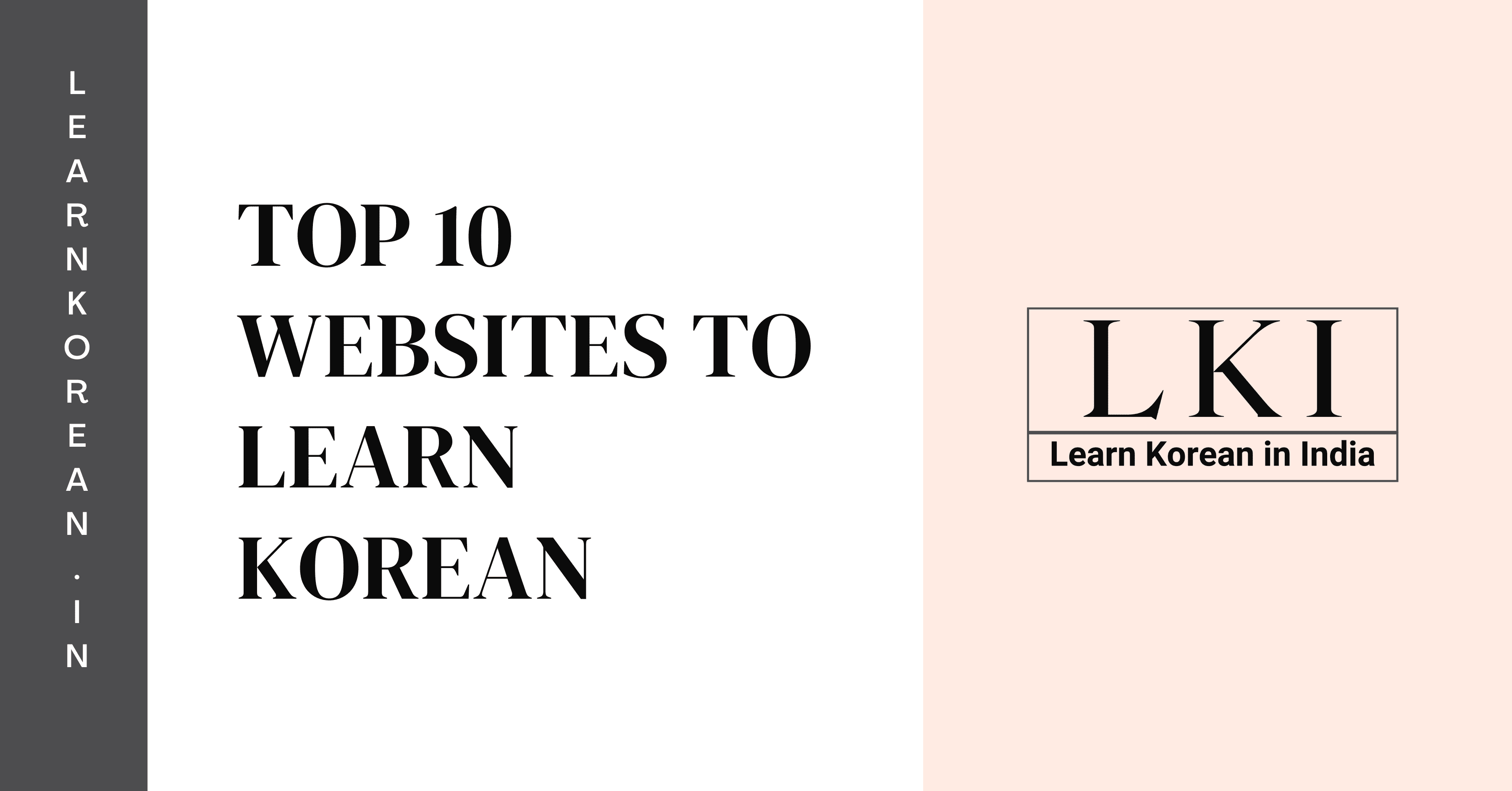 Top 10 Websites to learn Korean